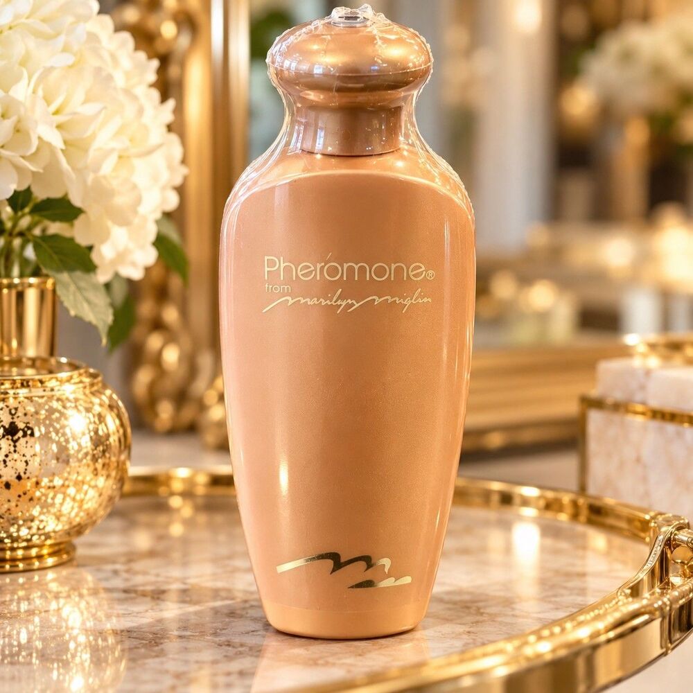 Pheromone From Marilyn Miglin GOLD Liquid Body Balm 8oz Sealed